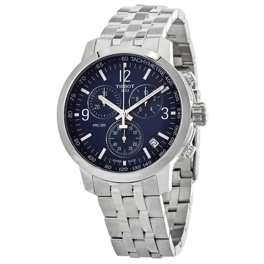 Tissot PRC 200 Chronograph Watch- T114.417.11.047.00