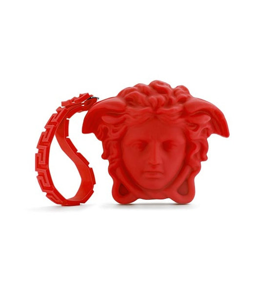 VERSACE Mod. MEDUSA POP + VERSACE RED SILICON PURSE-1