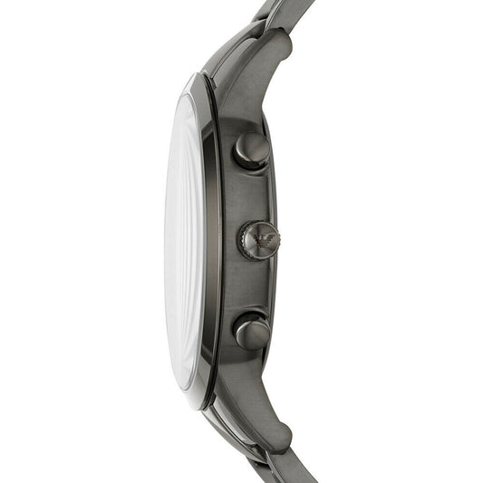 Armani Watches AR11215 Grey & Blue Steel Chronograph Men's Watch