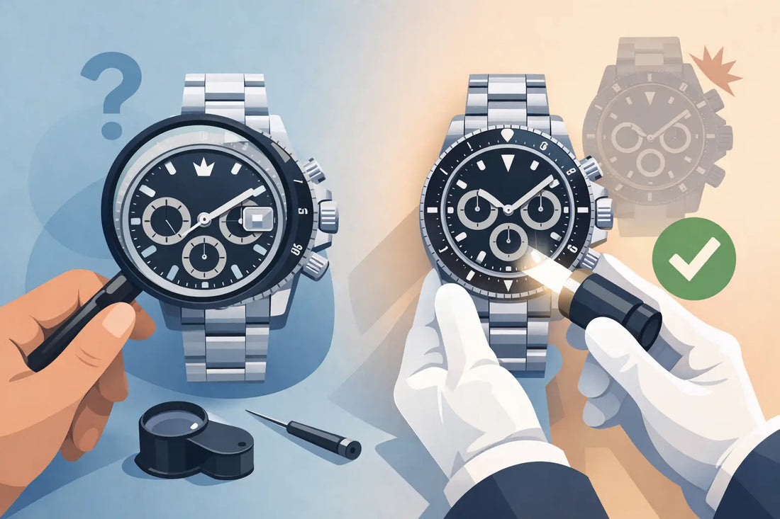 How to Spot Fake Designer Watches