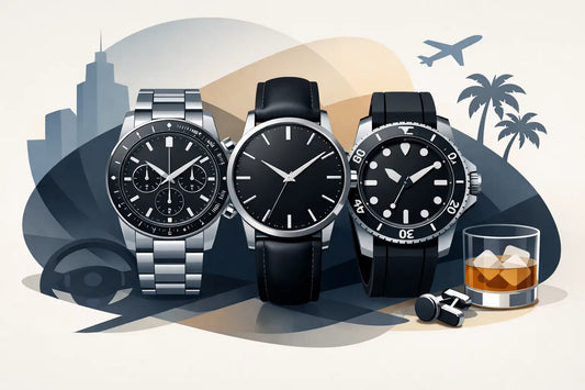 Men’s Black Dial Watches for Every Occasion