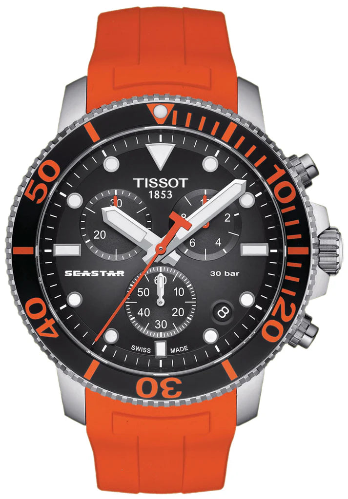 Seastar 1000 Men's Black Watch - T120.417.17.051.01