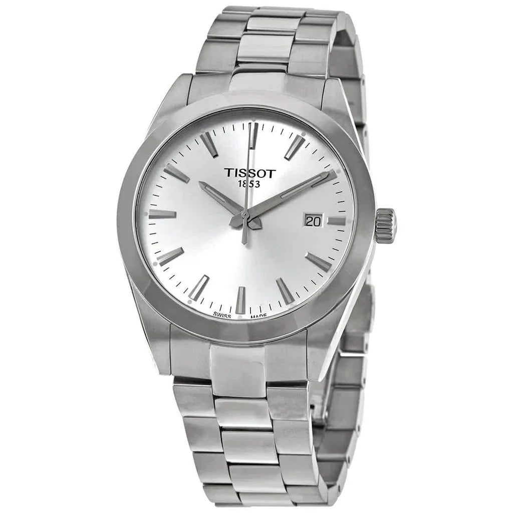 Tissot Gentleman Silver Dial Watch- T127.410.11.031.00