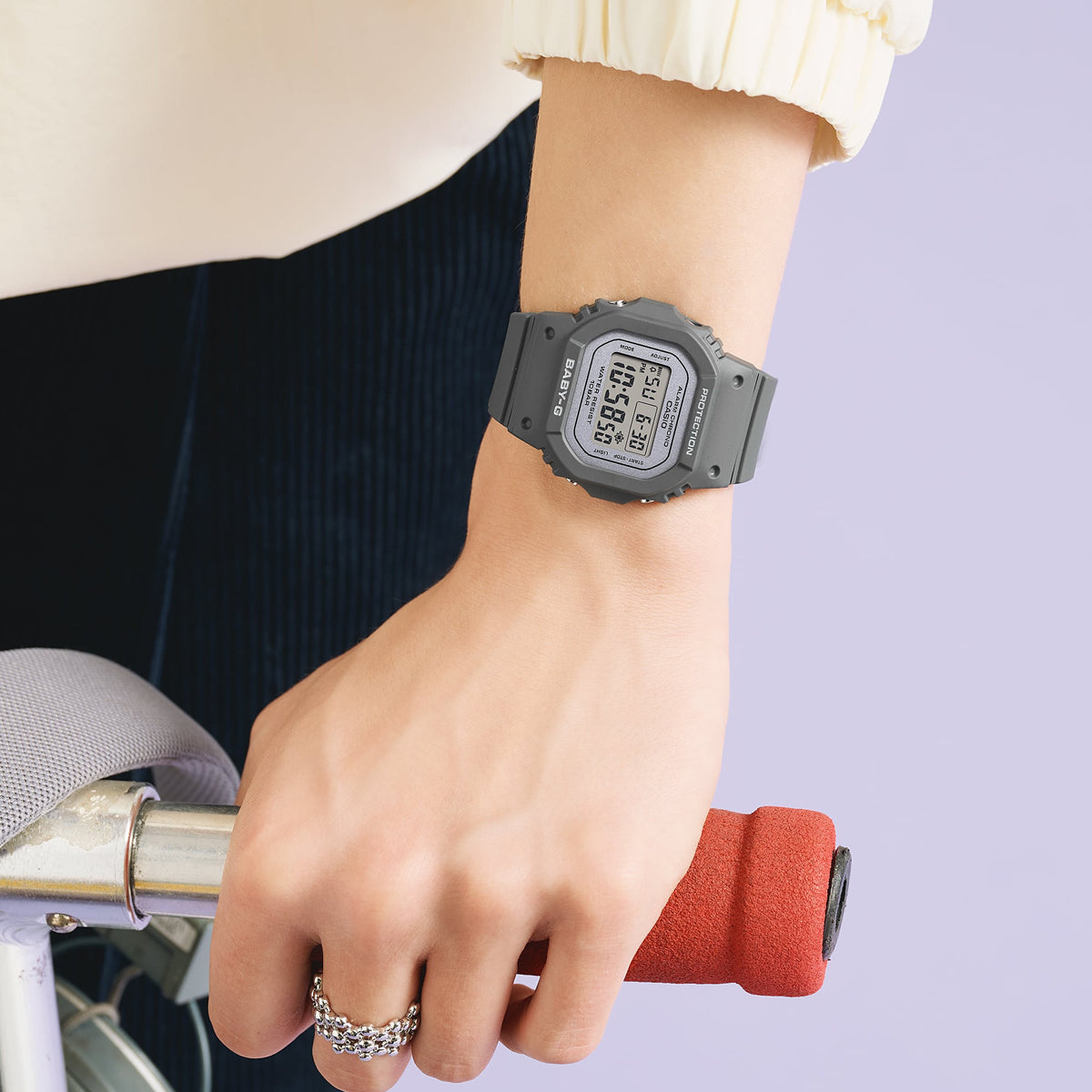 CASIO BABY-G Mod. 560 SPRING COLORS SERIE - BLACK-1