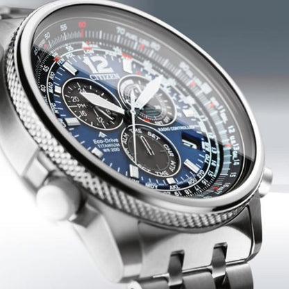 CITIZEN MOD. CRONO PILOT SUPER TITANIUM-3