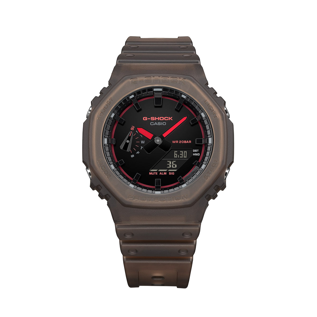 CASIO G-SHOCK Mod. OAK - SMOKE LIGHT SERIE - BROWN  ***NEW!***-1