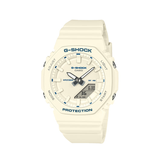 CASIO G-SHOCK Mod. OAK COMPACT - BLUE ACCENT SERIE - IVORY-0