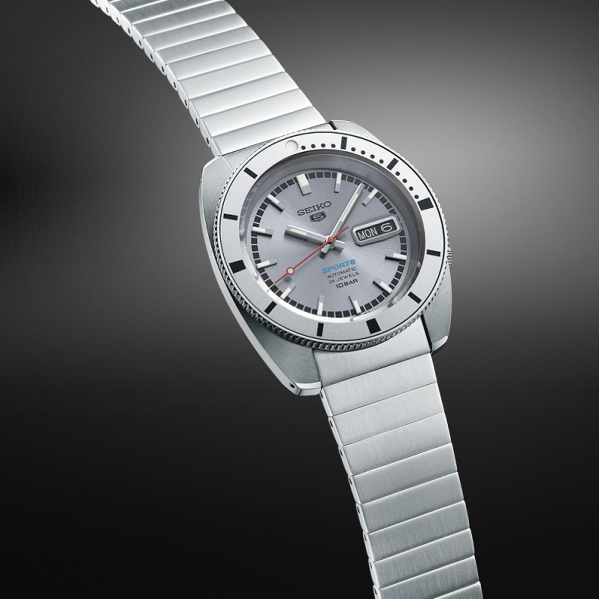 SEIKO 5 Mod. ASH BLUE HERITAGE 1968 LIMITED EDITION-4