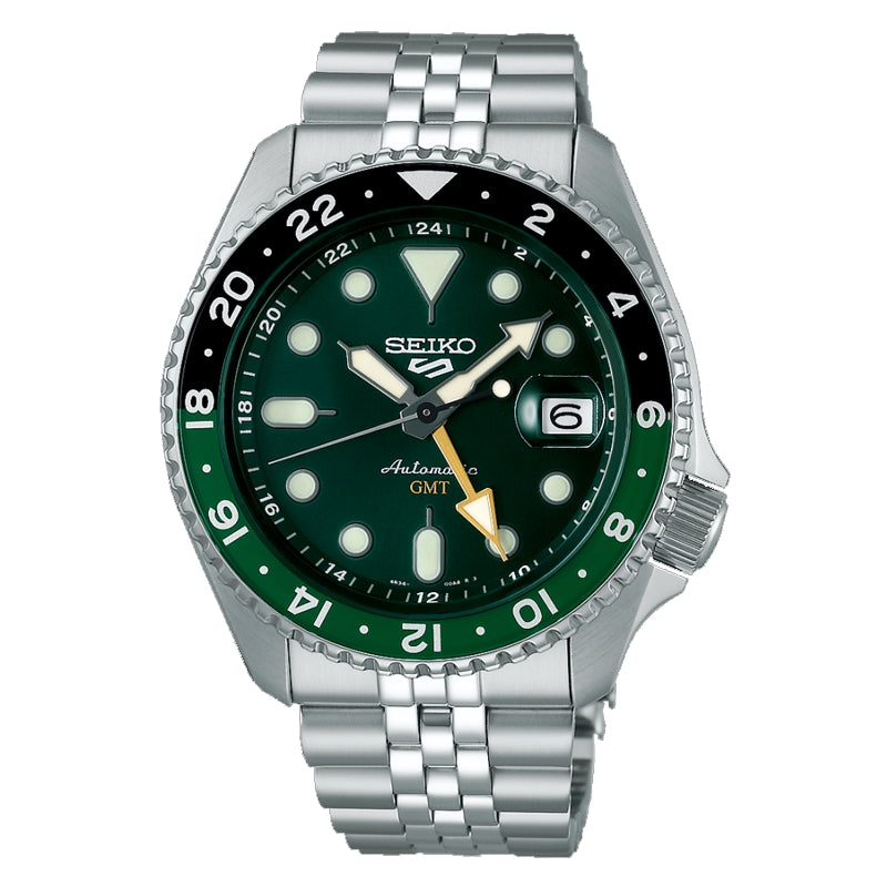 SEIKO 5 Mod. SPORTS AUTOMATIC GMT - FOREST GREEN-0