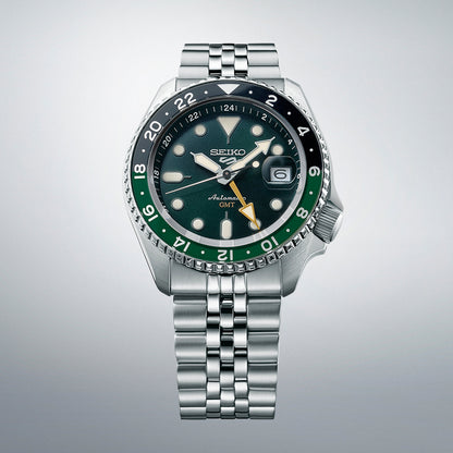 SEIKO 5 Mod. SPORTS AUTOMATIC GMT - FOREST GREEN-1