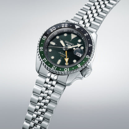SEIKO 5 Mod. SPORTS AUTOMATIC GMT - FOREST GREEN-2