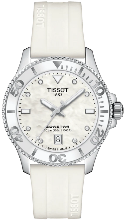 Tissot Seastar 1000 Women's Watch - Explore the Depths of Elegance- T120.210.17.116.00