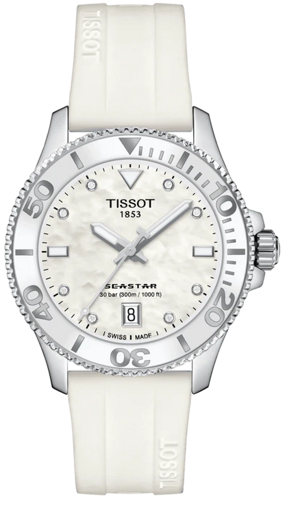 Tissot Seastar 1000 Women's Watch - Explore the Depths of Elegance- T120.210.17.116.00