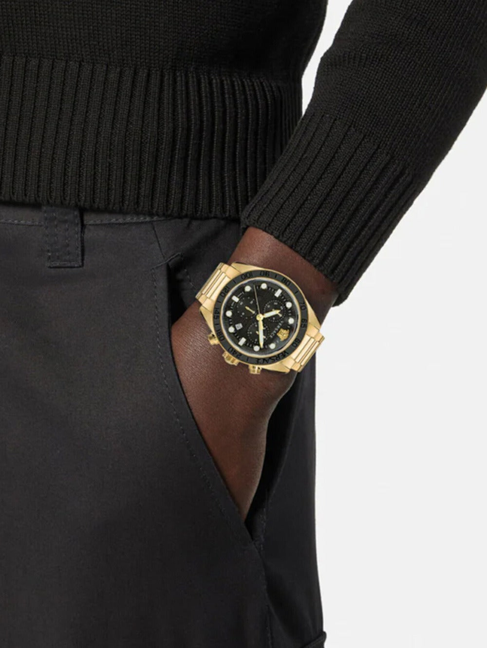 VERSACE Mod. GRECA DOME CRONO-3