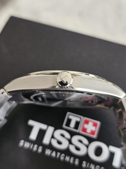 Tissot Gentleman Silver Dial Watch For Men - T127.410.11.031.00