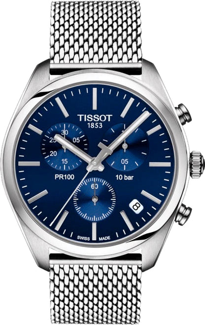 Tissot PR 100 Chronograph Watch- T101.417.11.041.00