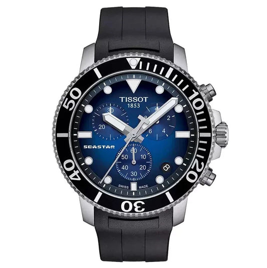 Seastar 1000 Chronograph Quartz Watch 45.5mm - T120.417.17.041.00