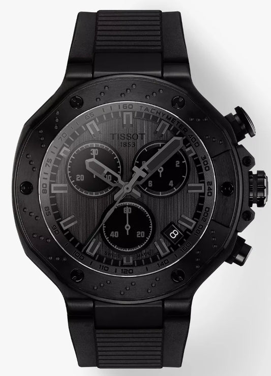 T-Race Chronograph Full Black Men's Watch Quartz T141.417.37.061.00