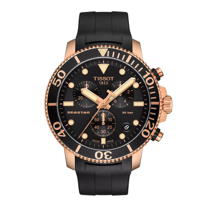 Seastar 1000 Chronograph Quartz Watch 45.5mm - T120.417.37.051.00
