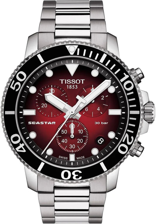 Tissot Seastar 1000 Chronograph Watch - T120.417.11.421.00