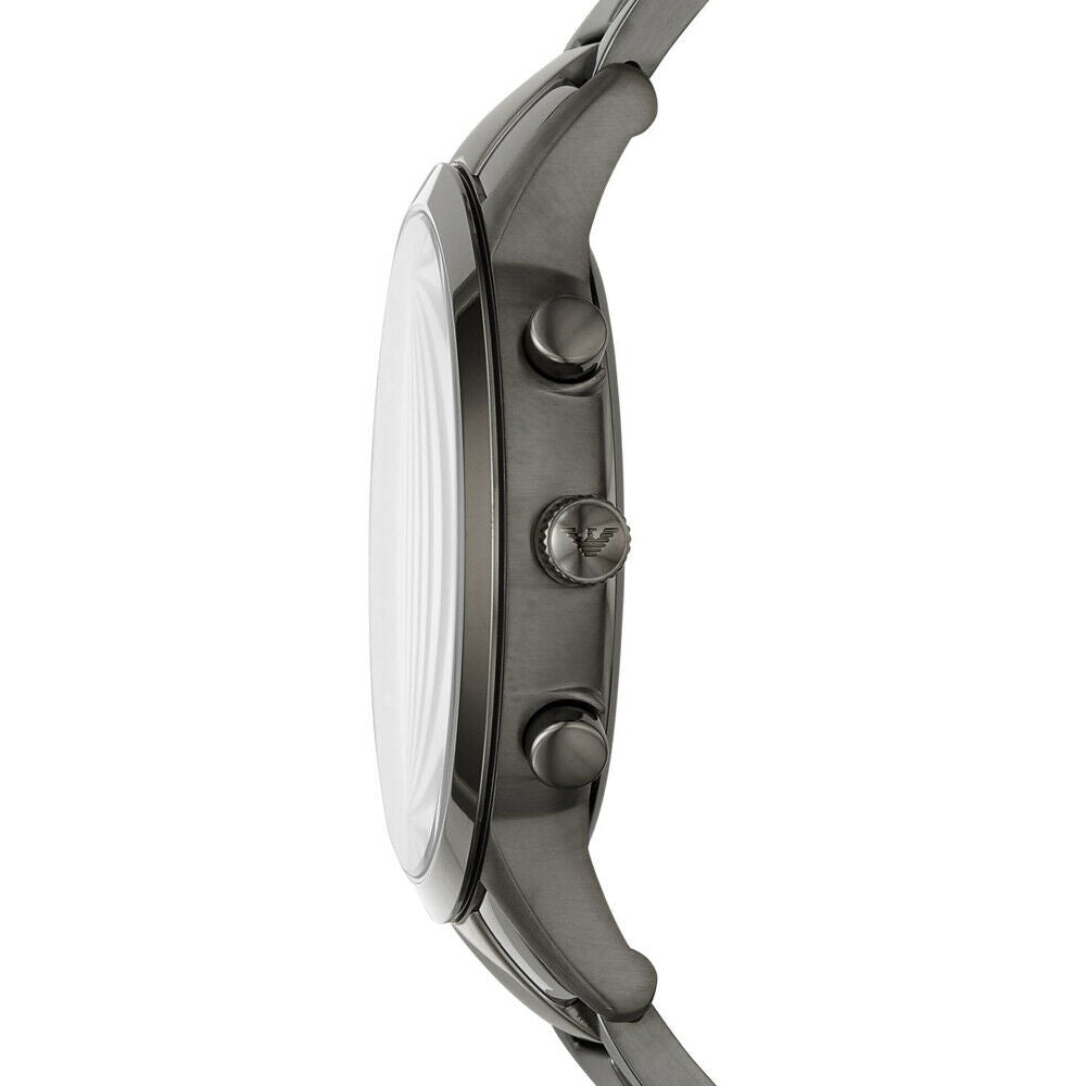 Armani Watches AR11215 Grey & Blue Steel Chronograph Men's Watch