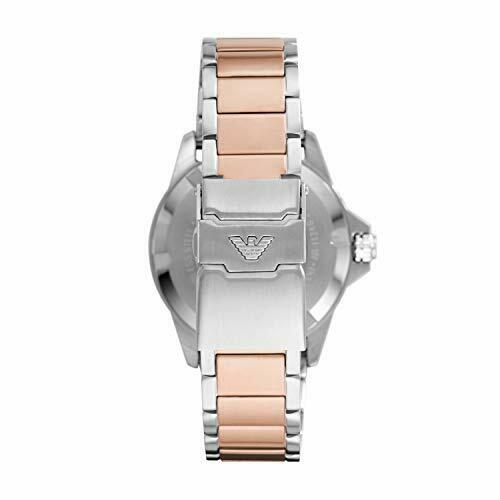 Arman AR11340 Brown Dial Watch Diver Steel Bracelet